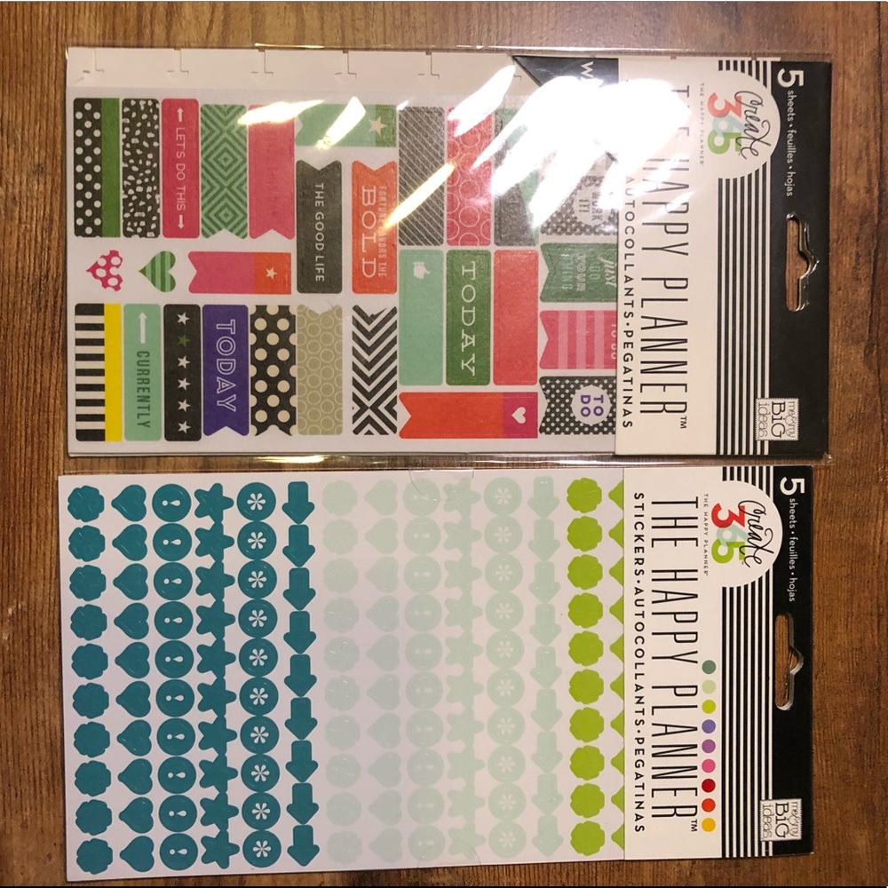 Happy planner Create365 mambi stickers
